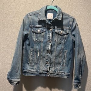 NWOT JOE’S DENIM DISTRESSED JACKET SIZE XS